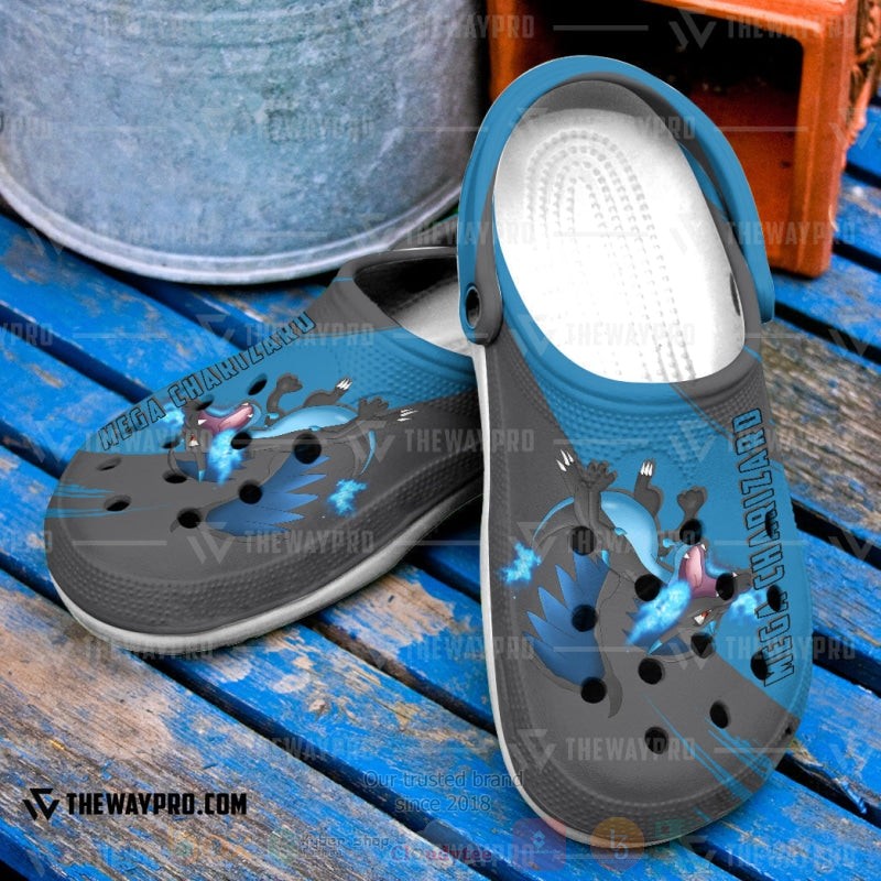 Anime Pokemon Mega Charizard Custom Classic Clogs
