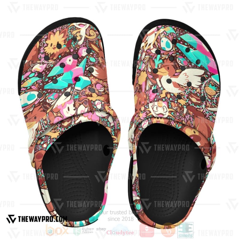 BEST Pokemon Anime Normal Custom Clogs Shoes 6 Anime Pokemon Normal Custom Clogs 1 2 3 4 5