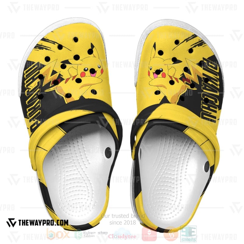Anime Pokemon Pikachu Custom Classic Clogs 1