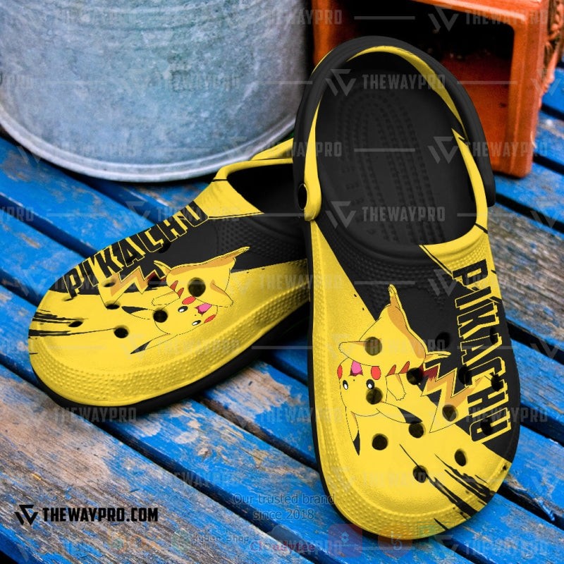 BEST Pokemon Anime Pikachu Custom Clogs Shoes 4 Anime Pokemon Pikachu Custom Classic Clogs 1 2 3