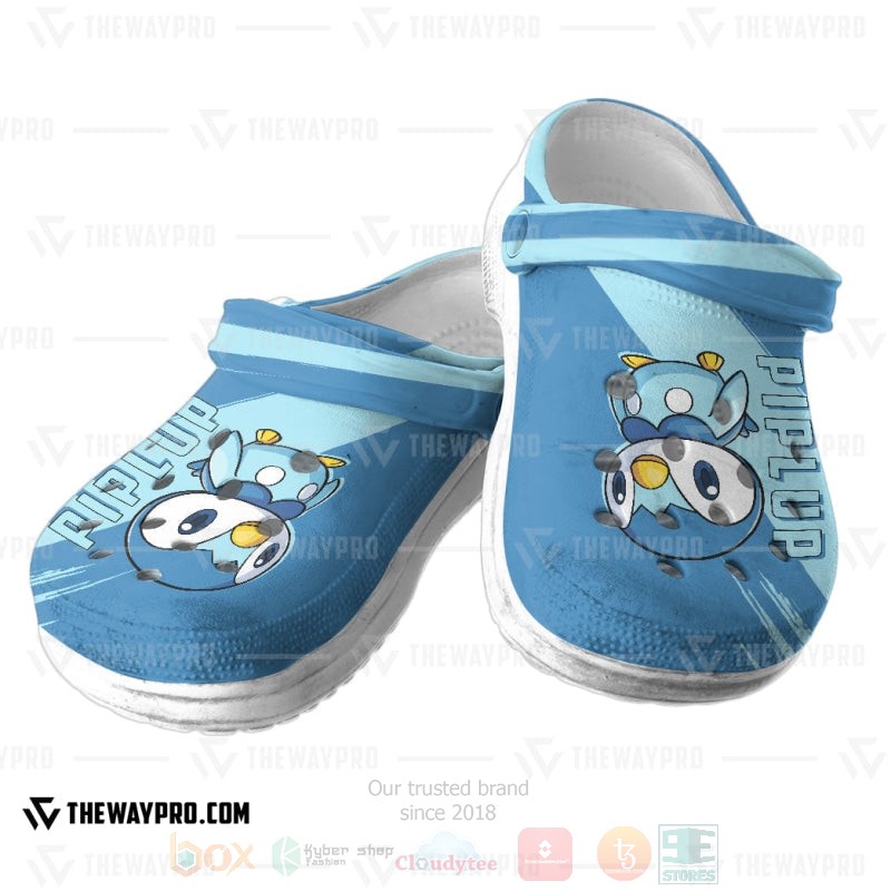 BEST Pokemon Anime Piplup Custom Clogs Shoes 3 Anime Pokemon Piplup Custom Classic Clogs 1 2