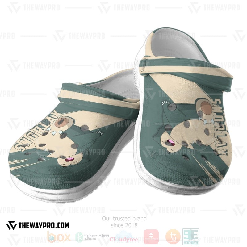 BEST Pokemon Anime Snorlax Custom Clogs Shoes 3 Anime Pokemon Snorlax Custom Classic Clogs 1 2