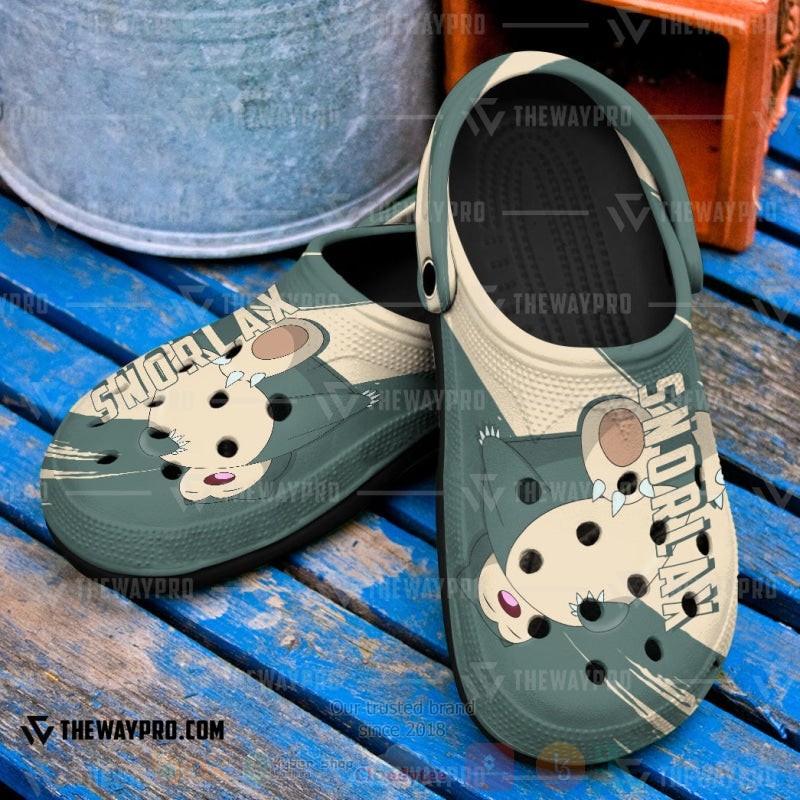 BEST Pokemon Anime Snorlax Custom Clogs Shoes 4 Anime Pokemon Snorlax Custom Classic Clogs 1 2 3