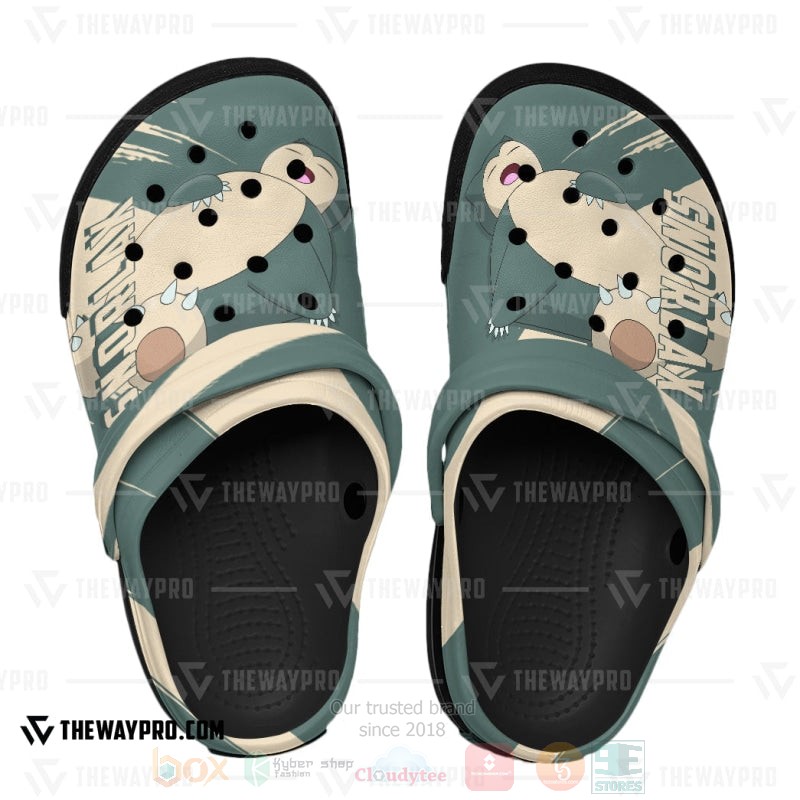 BEST Pokemon Anime Snorlax Custom Clogs Shoes 6 Anime Pokemon Snorlax Custom Classic Clogs 1 2 3 4 5