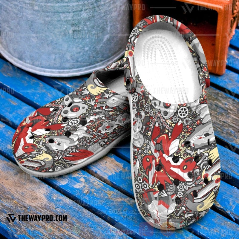 Anime Pokemon Steel Custom Clogs