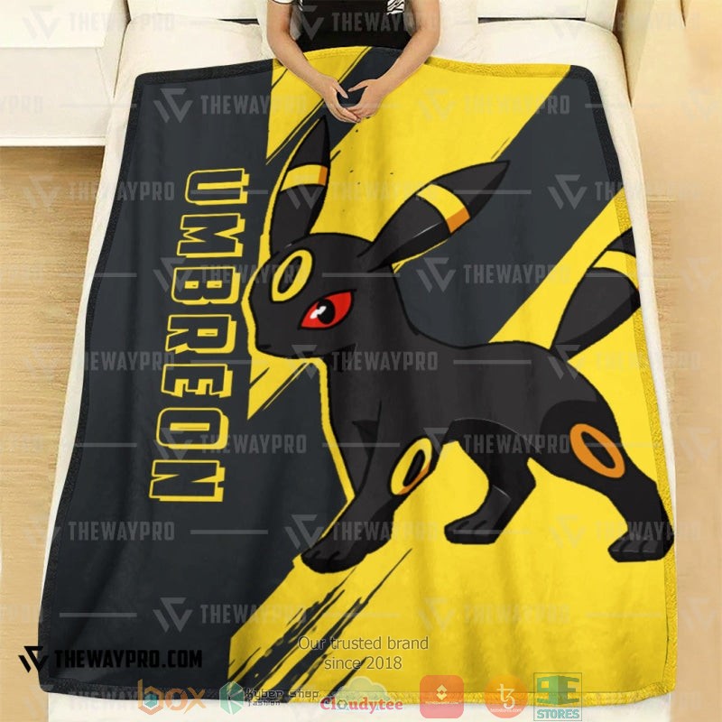 NEW Pokemon Umbreon Blanket 2 Anime Pokemon Umbreon Soft Blanket 1
