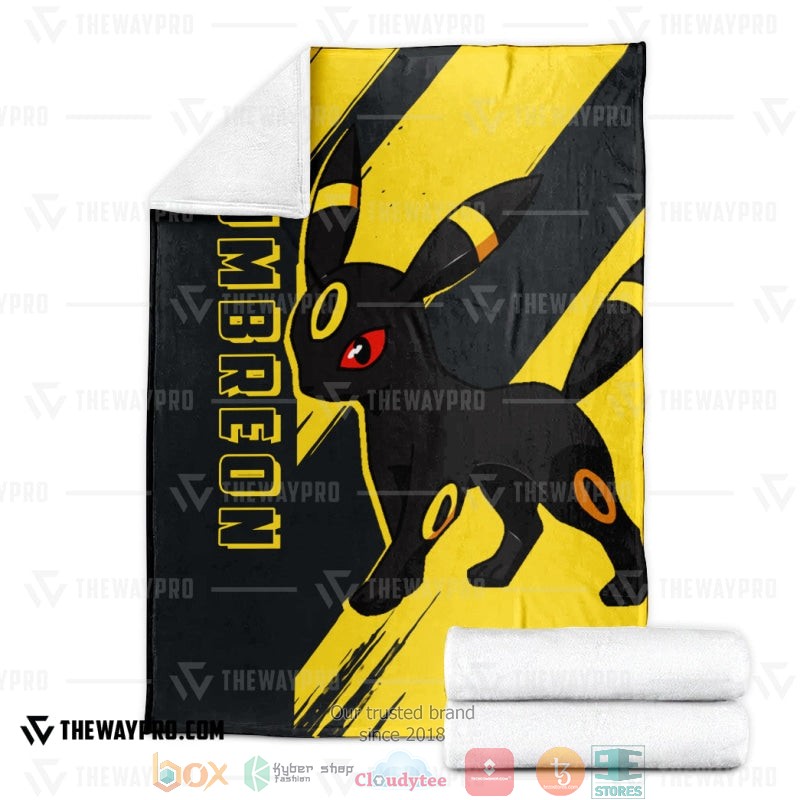 NEW Pokemon Umbreon Blanket 3 Anime Pokemon Umbreon Soft Blanket 1 2