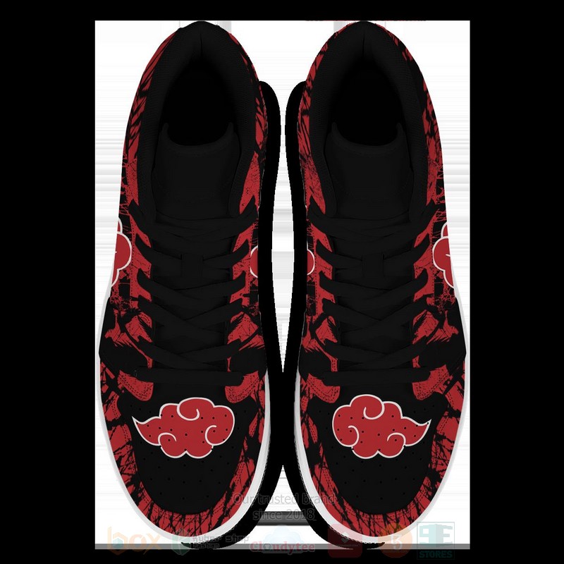 Anime Red Clouds Air Jordan High Top Shoes 1 2 3 4 5