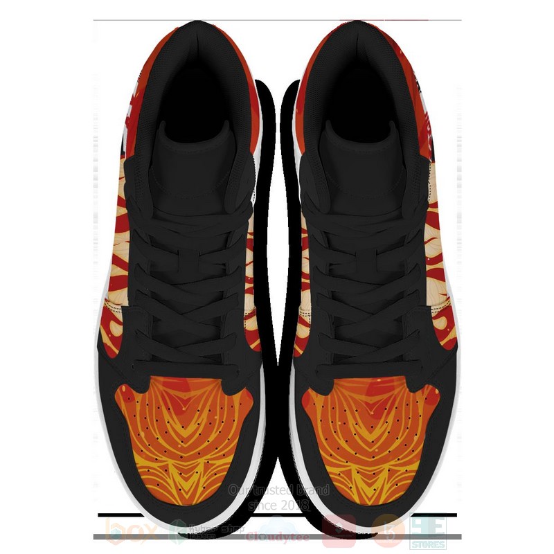 Anime Rengoku Fire Skill Air Jordan High Top Shoes 1 2 3 4 5