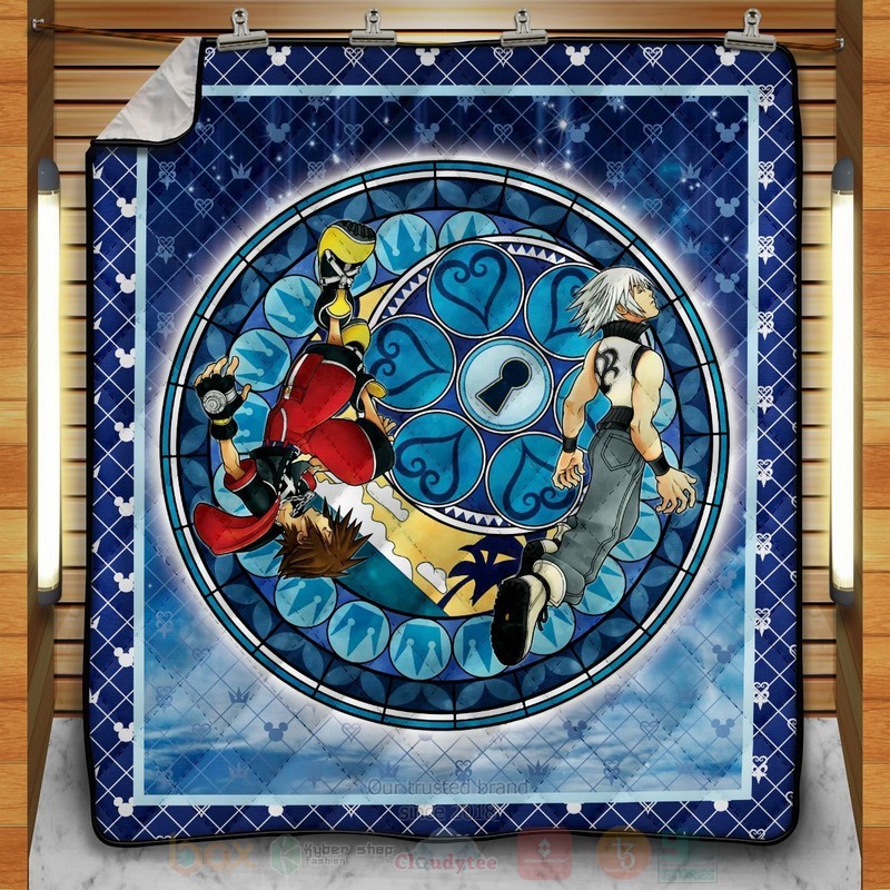 Anime Riku and Sora Quilt