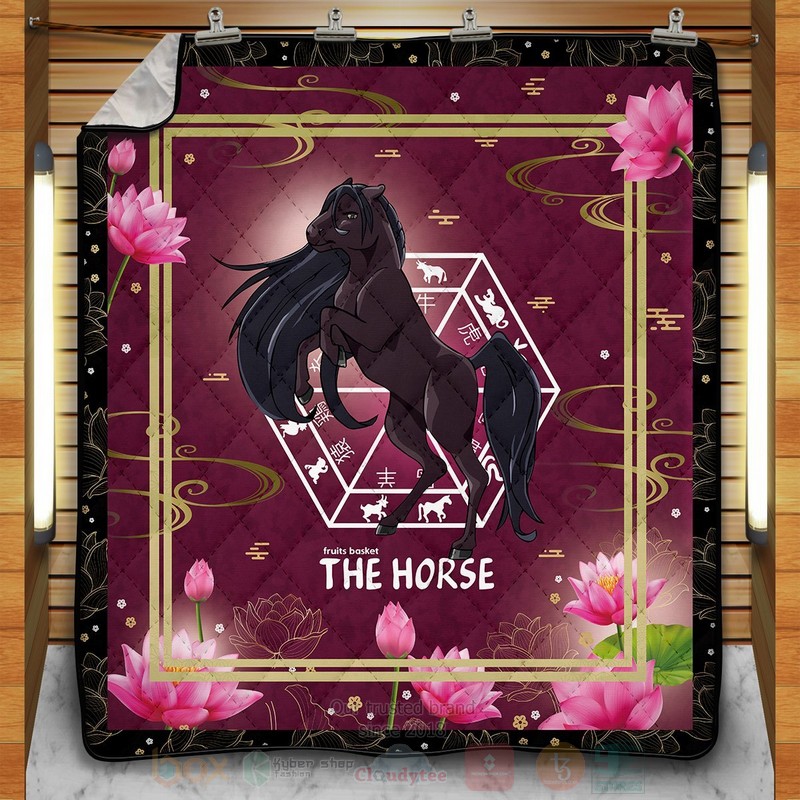 BEST Anime Rin The Horse Quilted Fabric 13 Anime Rin The Horse Quilt