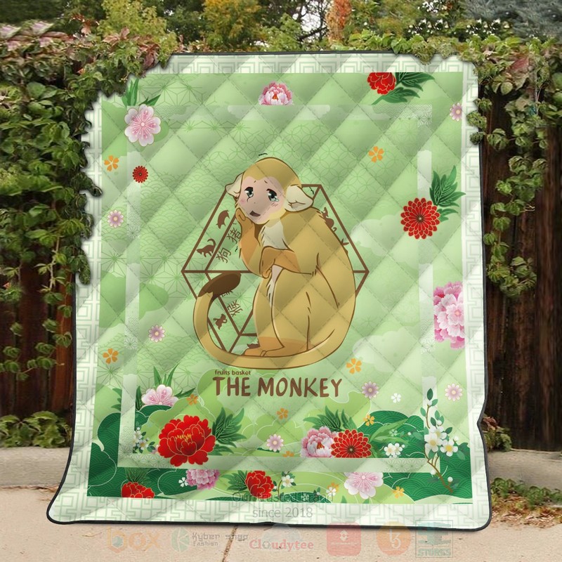 BEST Anime Ritsu The Monkey Quilted Fabric 4 Anime Ritsu The Monkey Quilt 1 2 3