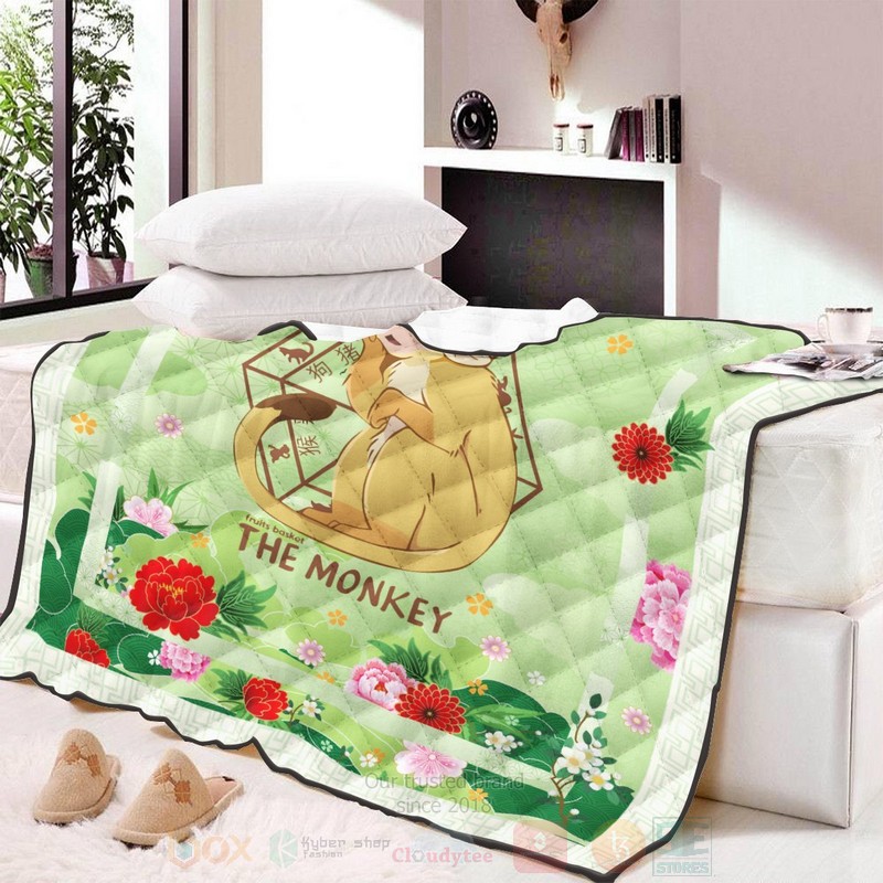 BEST Anime Ritsu The Monkey Quilted Fabric 5 Anime Ritsu The Monkey Quilt 1 2 3 4