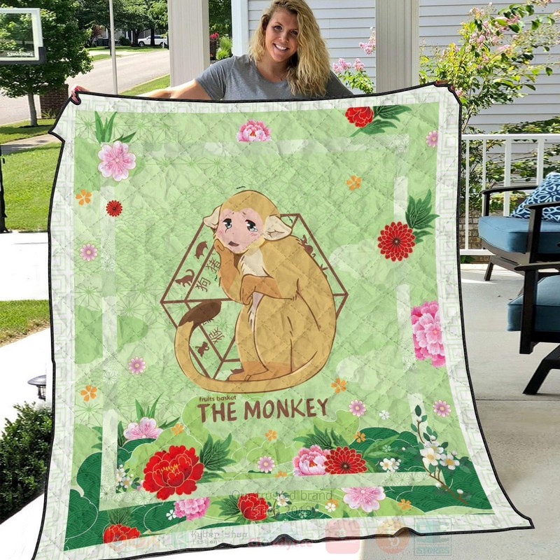 BEST Anime Ritsu The Monkey Quilted Fabric 6 Anime Ritsu The Monkey Quilt 1 2 3 4 5
