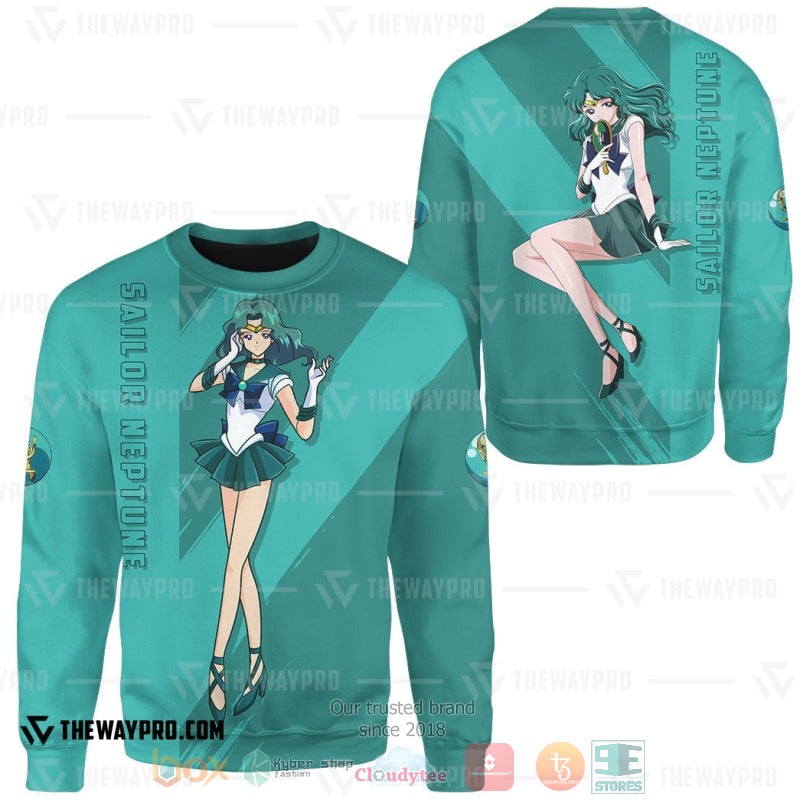 Anime Sailor Neptune Christmas Sweater