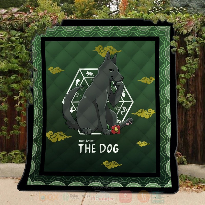 BEST Anime Shigure the Dog Quilted Fabric 4 Anime Shigure the Dog Quilt 1 2 3