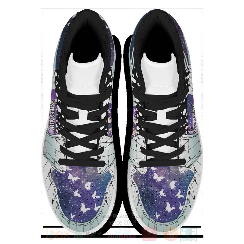 BEST Anime Shinobu Butterfly Air Jordan 1 Retro High 6 Anime Shinobu Butterfly Air Jordan High Top Shoes 1 2 3 4 5