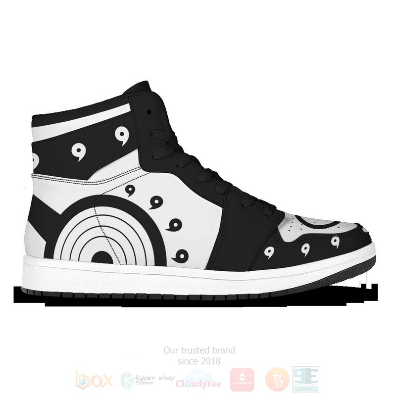 Anime Six Paths White Air Jordan High Top Shoes 1