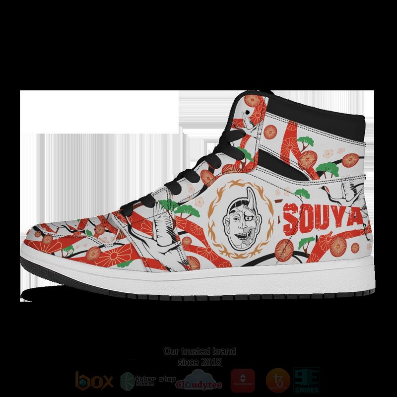BEST Anime Souya x Nahoya Air Jordan 1 Retro High 3 Anime Souya x Nahoya Air Jordan High Top Shoes 1 2