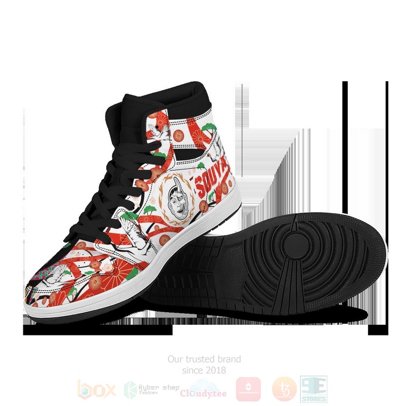 BEST Anime Souya x Nahoya Air Jordan 1 Retro High 5 Anime Souya x Nahoya Air Jordan High Top Shoes 1 2 3 4