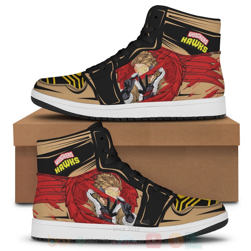 Anime Takami Wings Air Jordan High Top Shoes