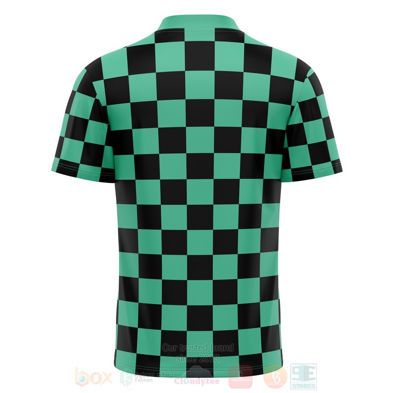 BEST Anime Tanjiro Kamado Demon Slayer All Over Print Football Jersey 2 Anime Tanjiro Kamado Demon Slayer Football Jersey 1