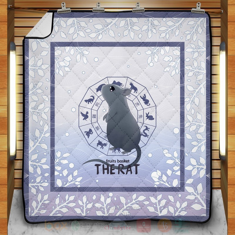 BEST Anime Yuki the Rat Quilted Fabric 13 Anime Yuki the Rat Quilt