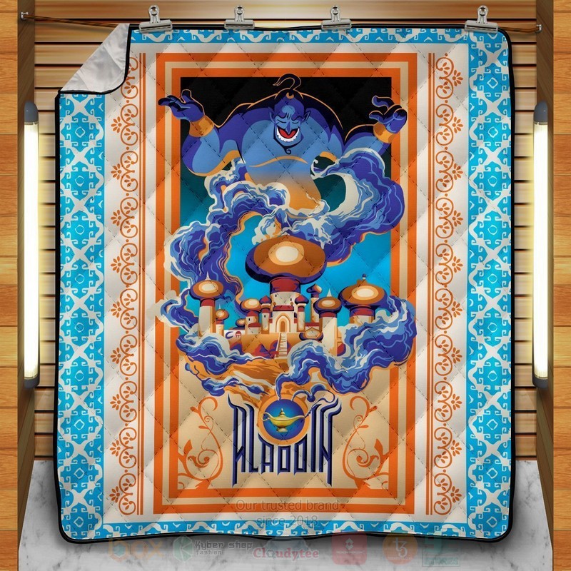Arabian Nights Cartoon Quilt