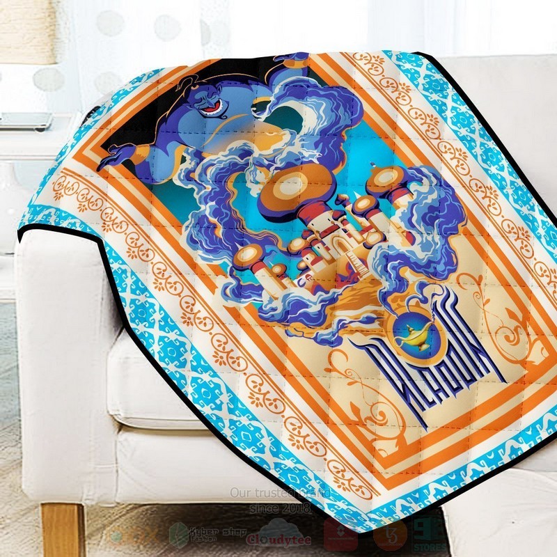 BEST Arabian Nights Cartoon Quilted Fabric 3 Arabian Nights Cartoon Quilt 1 2