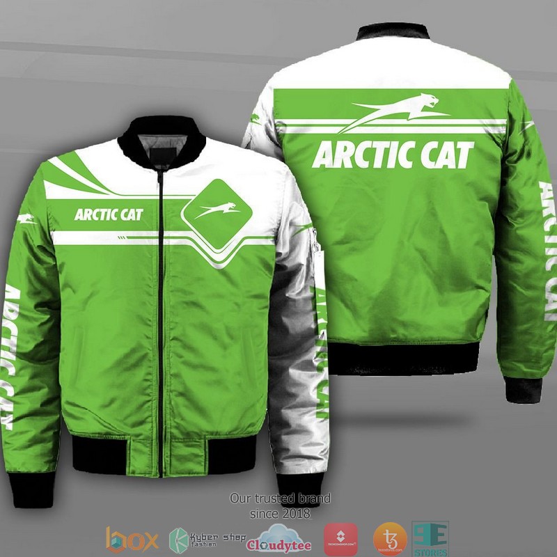 Arctic Cat Car Motor Bomber Jacket