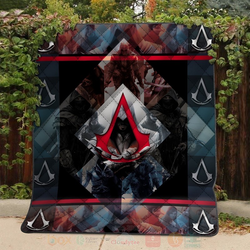 BEST Assassin Insignia Quilted Fabric 4 Assassin Insignia Quilt 1 2 3