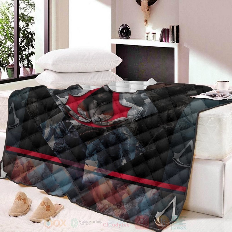BEST Assassin Insignia Quilted Fabric 5 Assassin Insignia Quilt 1 2 3 4