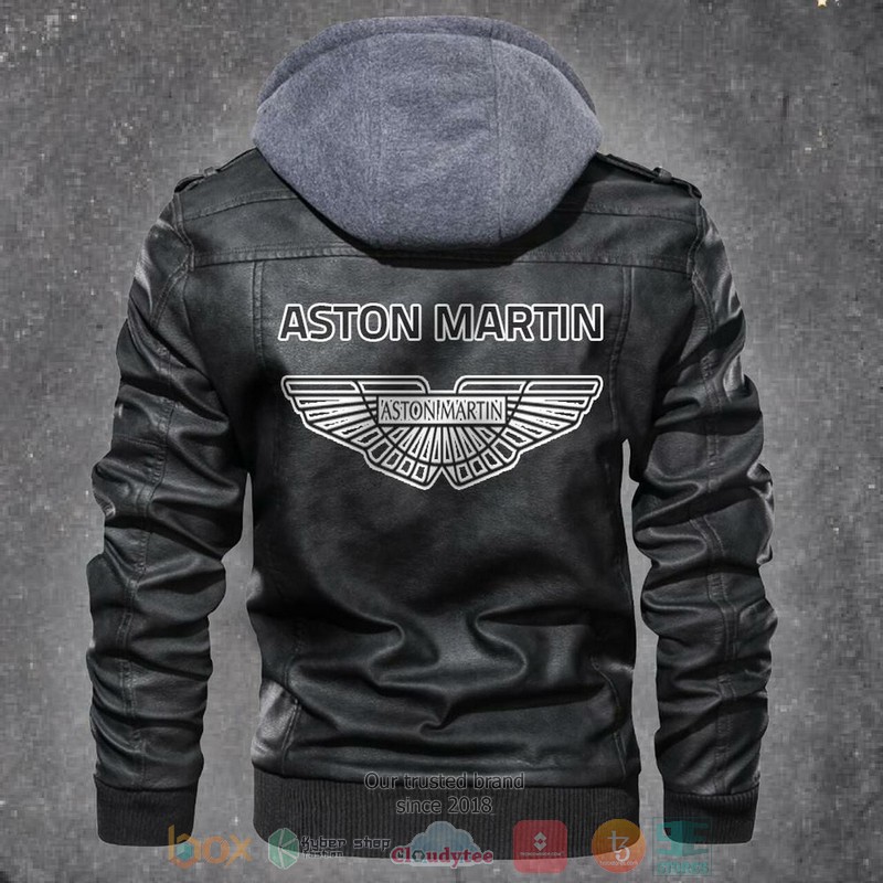NEW Aston Martin Automobile Car Men Leather Jacket 5 Aston Martin Automobile Car Leather Jacket