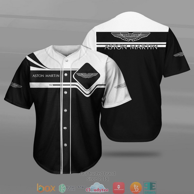 Aston Martin Car Motor Baseball Jersey 4 Aston Martin Car Motor Baseball Jersey
