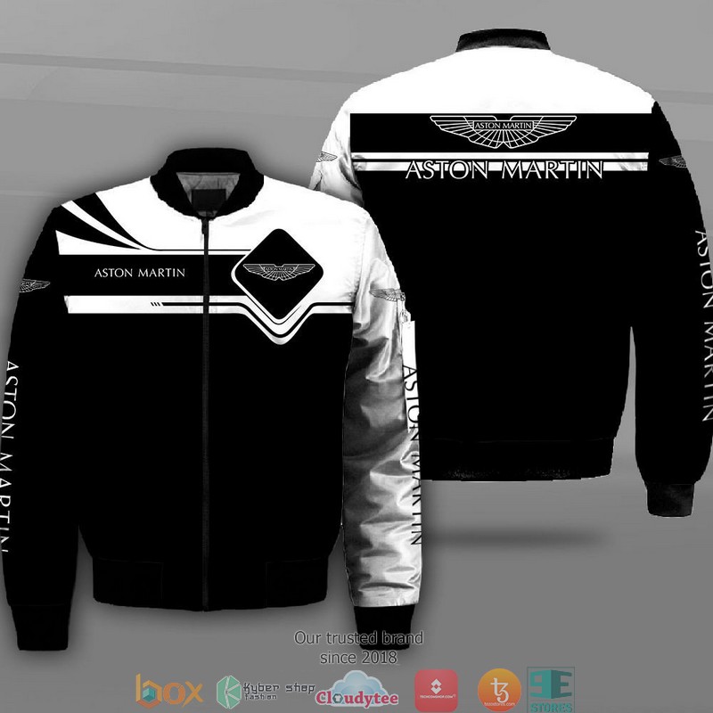Aston Martin Car Motor Bomber Jacket