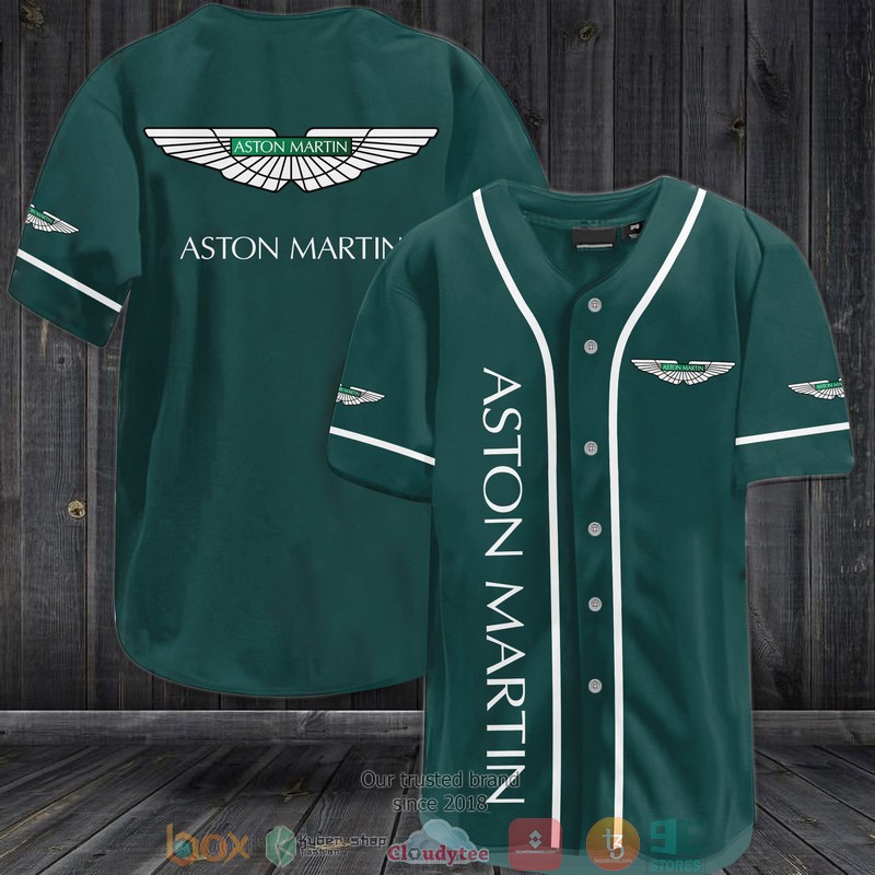 Aston Martin Racing Green Baseball Jersey
