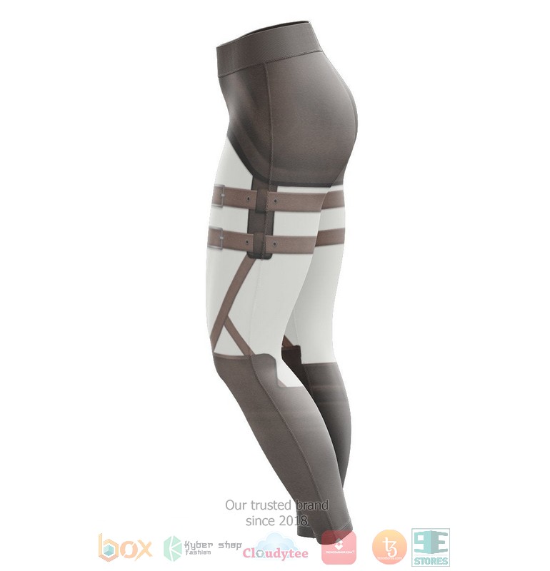 NEW Attack On Titan Scout Regiment Unisex Leggings Tights 4 Attack On Titan Scout Regiment Unisex Leggings 1 2 3