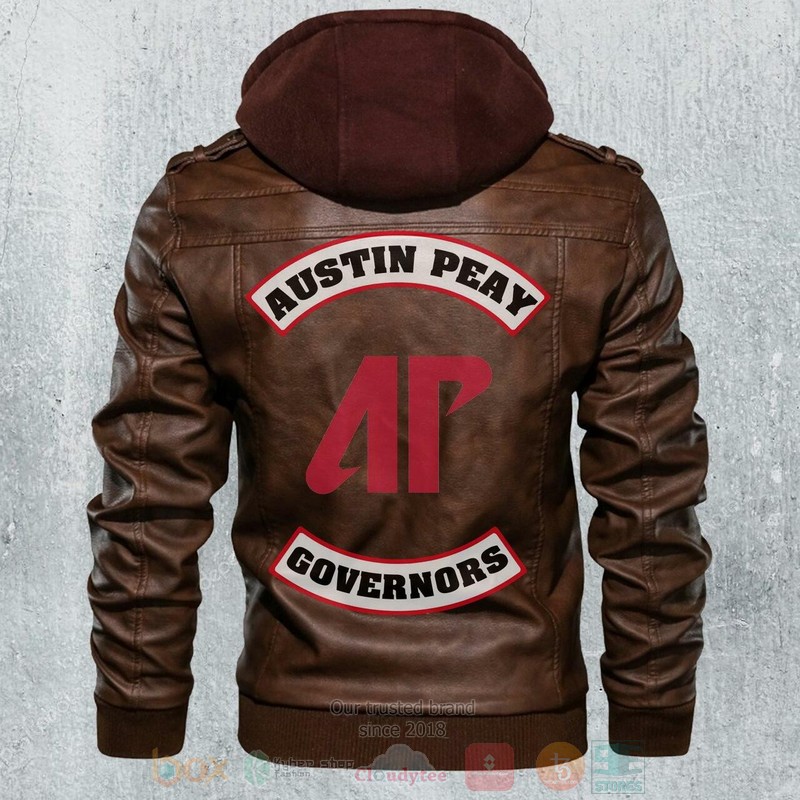 Austin Peay Governors NCAA Football Leather Jacket