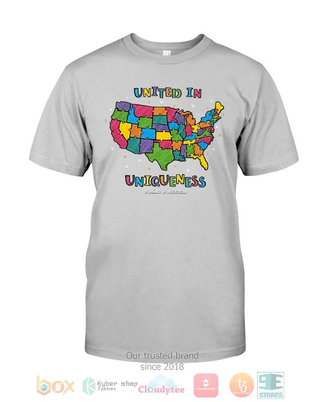 Autism Awareness United In Uniqueness Shirt Hoodie