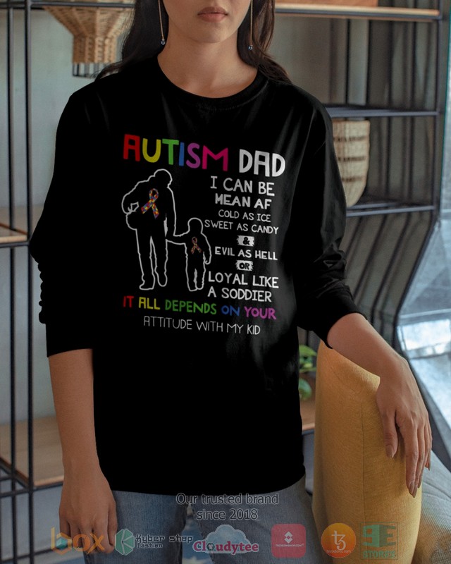 HOT Autism Dad It All Depends On Your Attitude With My Kid hoodie, shirt 21 Autism Dad It All Depends On Your Attitude With My Kid Shirt Hoodie 1 2 3 4 5 6 7 8 9 10 11 12 13 14 15 16 17 18 19 20