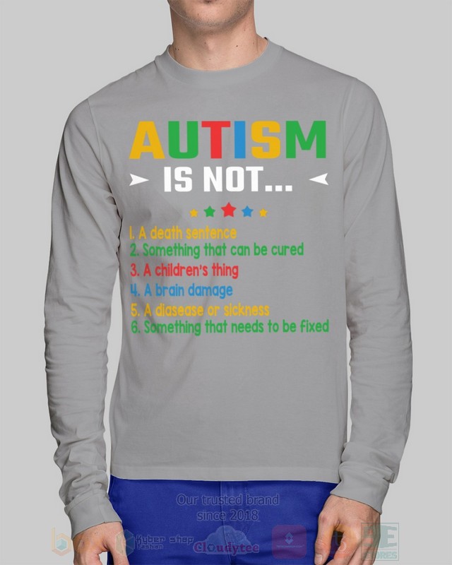 Autism Is Not Hoodie Shirt 1 2 3 4 5 6 7 8 9 10