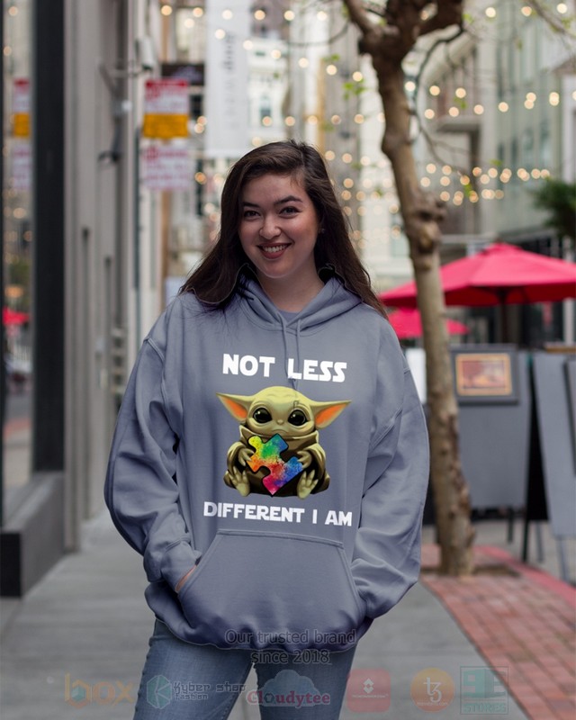 Baby Yoda Not Less Different I Am Hoodie Shirt 1 2 3 4