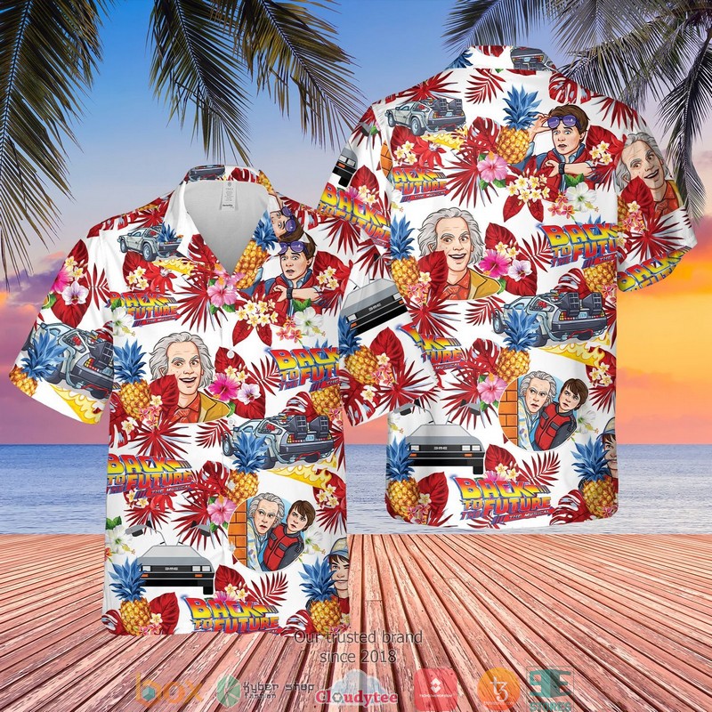Back to the Future Tropical Hawaian Summer Outfit