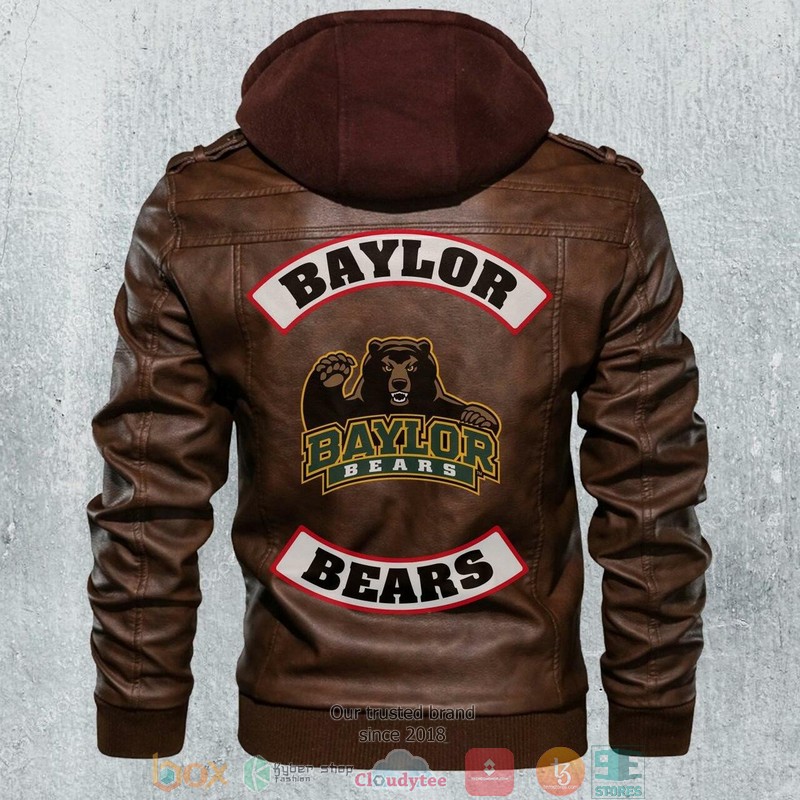 Baylor Bear NCAA Football Leather Jacket