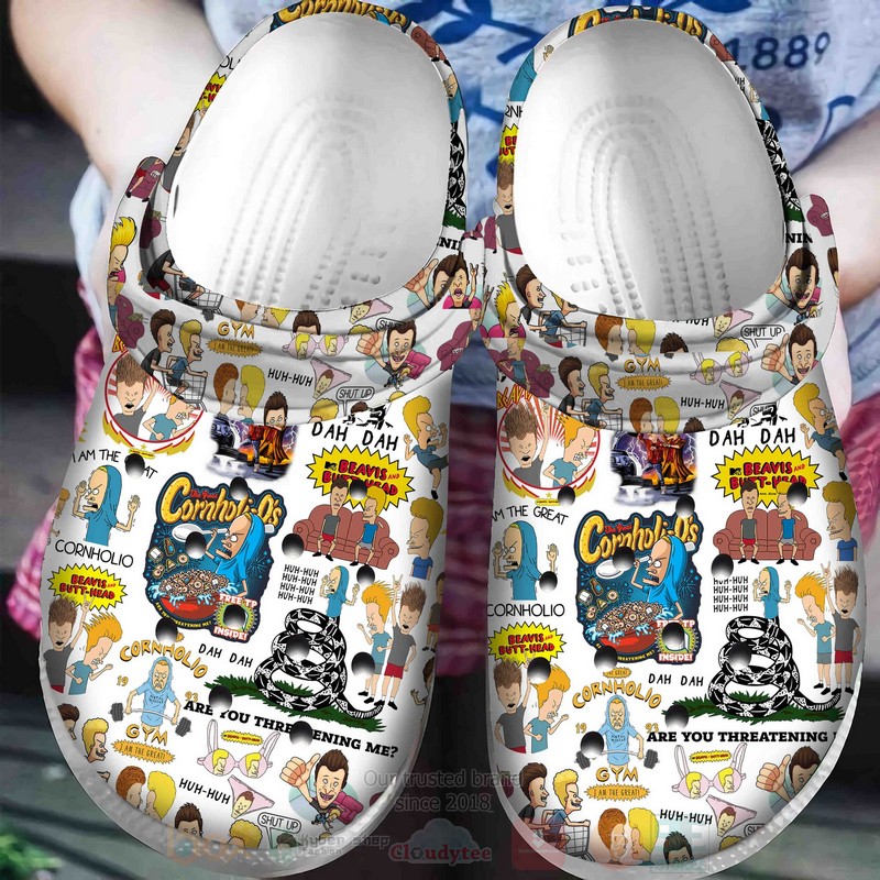 Beavis Cartoon Crocband Crocs Clog Shoes