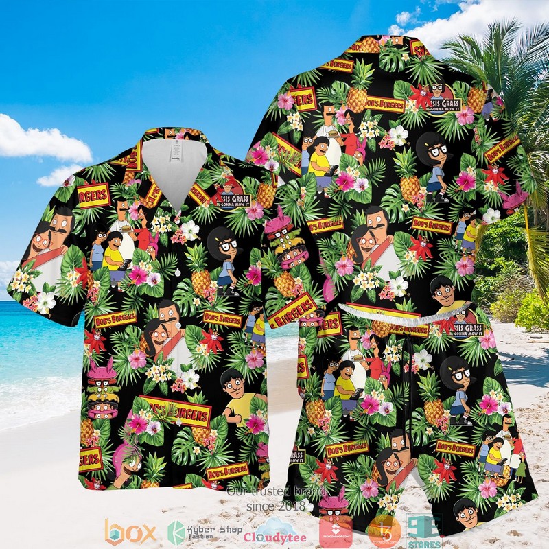 Beavis and Butt-Head Black Hawaian Summer Outfit 6 Beavis and Butt Head Black Hawaian Summer Outfit