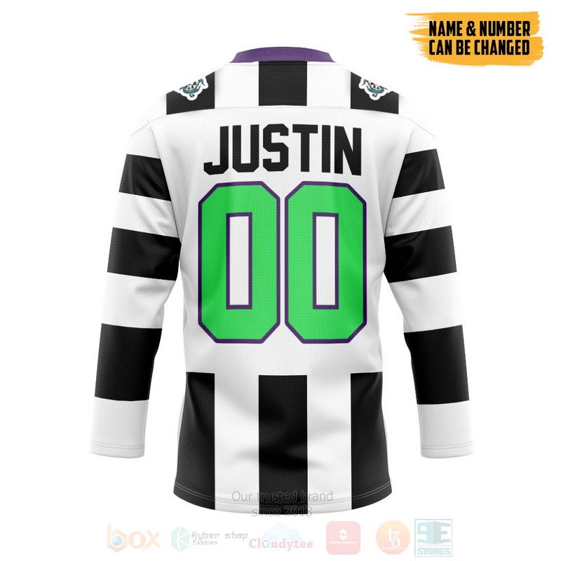 Beetlejuice Sandworm Personalized Hockey Jersey 1