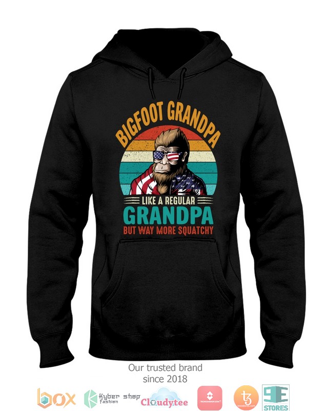 Bigfoot Grandpa But way more squatchy shirt hoodie