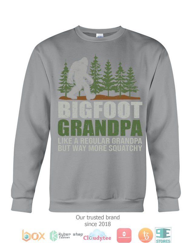 Bigfoot Grandpa Like A Regular Grandpa But Way More Squatchy shirt, hoodie 3 Bigfoot Grandpa Like A Regular Grandpa But Way More Squatchy shirt hoodie 1 2