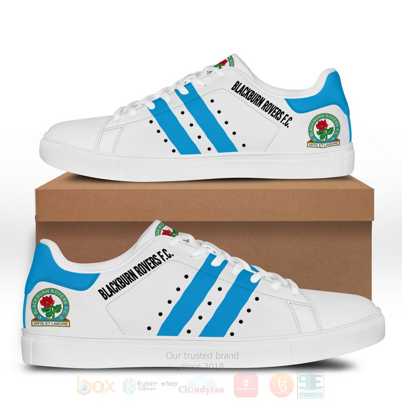 Blackburn Rovers F C Pesonalized Stan Smith Shoes